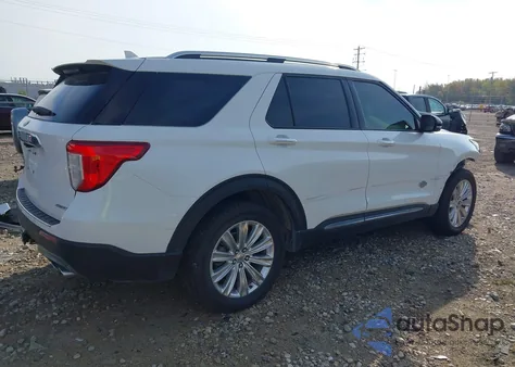 2022 Ford Explorer King Ranch из США, поврежденный, VIN 1FM5K8LC5NGB65444